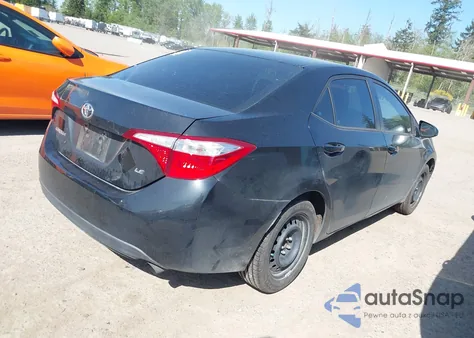 2014 Toyota Corolla Le из США, поврежденный, VIN 5YFBURHE9EP065265